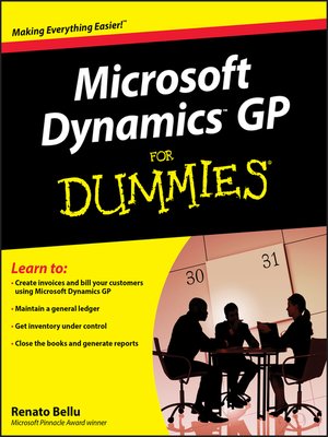 cover image of Microsoft Dynamics GP For Dummies